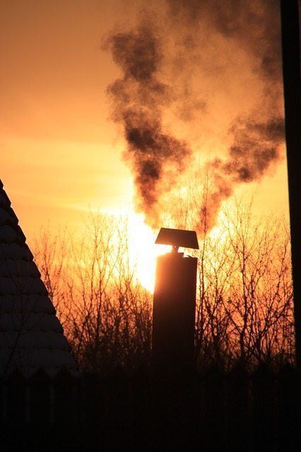 oil furnace chimney